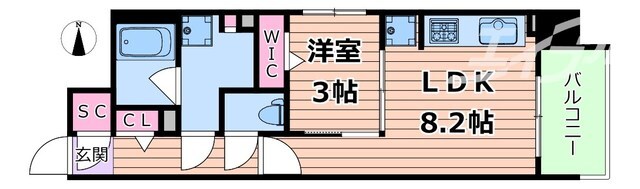 間取り図 S-RESIDENCE天満橋ar