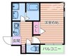 ウィンドベル平野本町 1Kの間取り