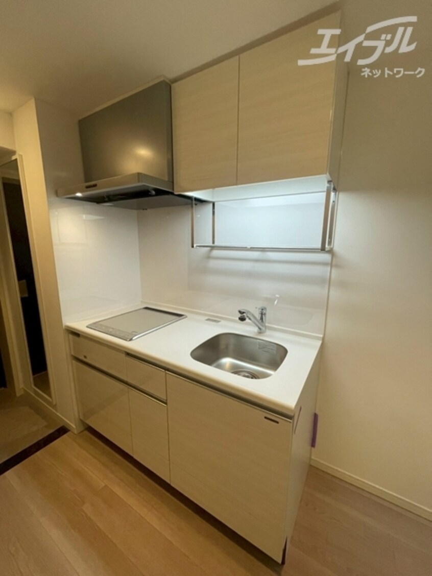 IHコンロ付きキッチンになります ロイヤルパークヒルズうめきた