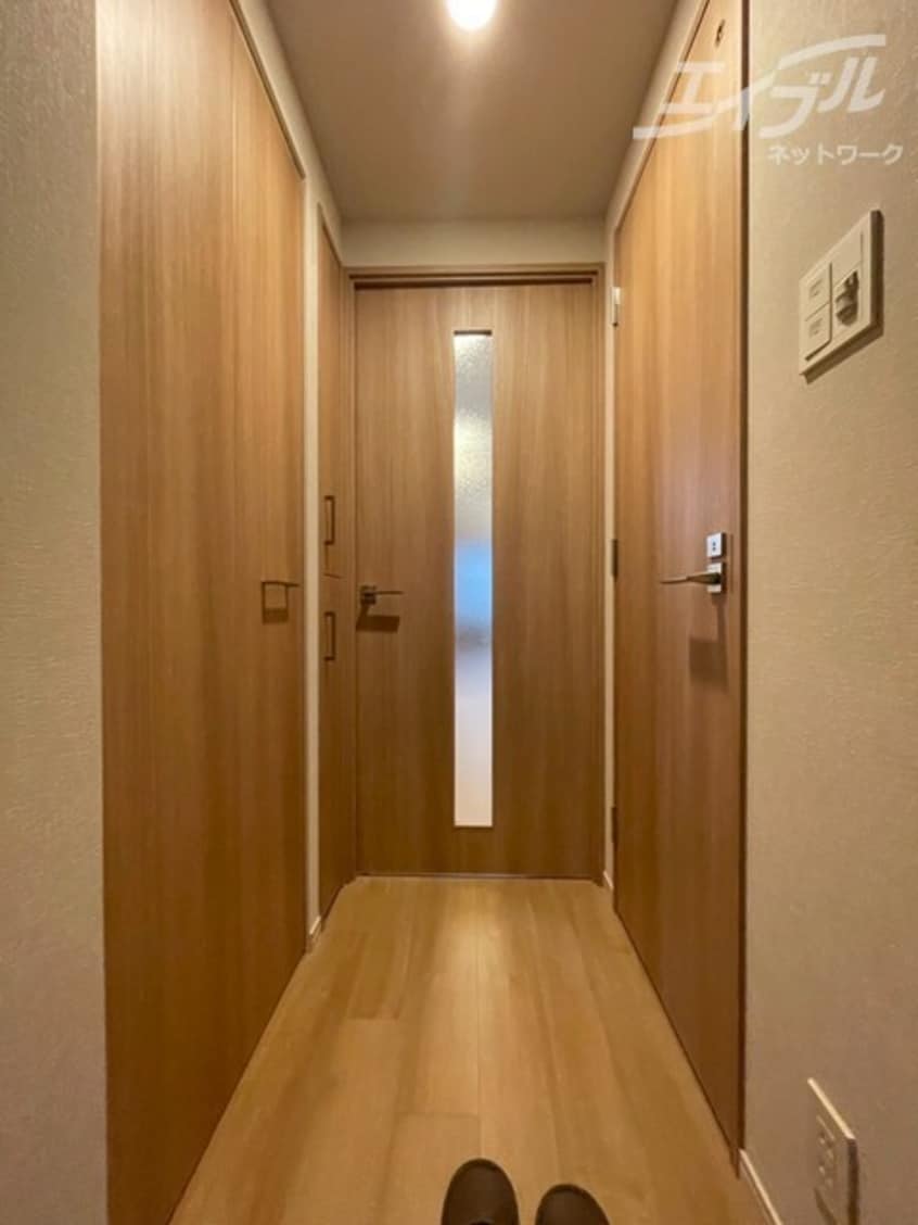 玄関になります スプランディッド本町東DUE