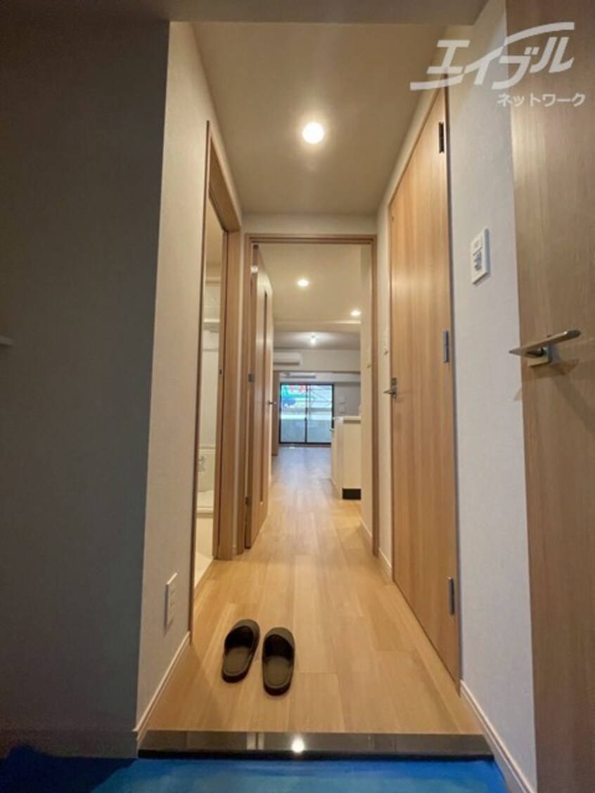 玄関になります スプランディッド本町東DUE