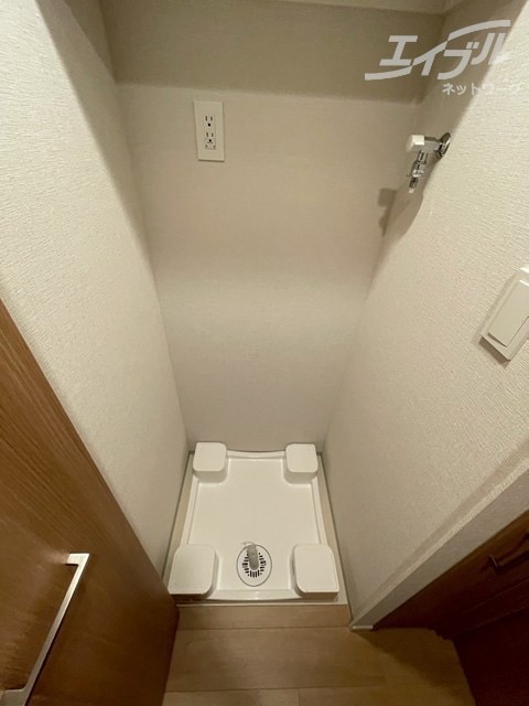 洗濯機置場です スプランディッド本町東DUE