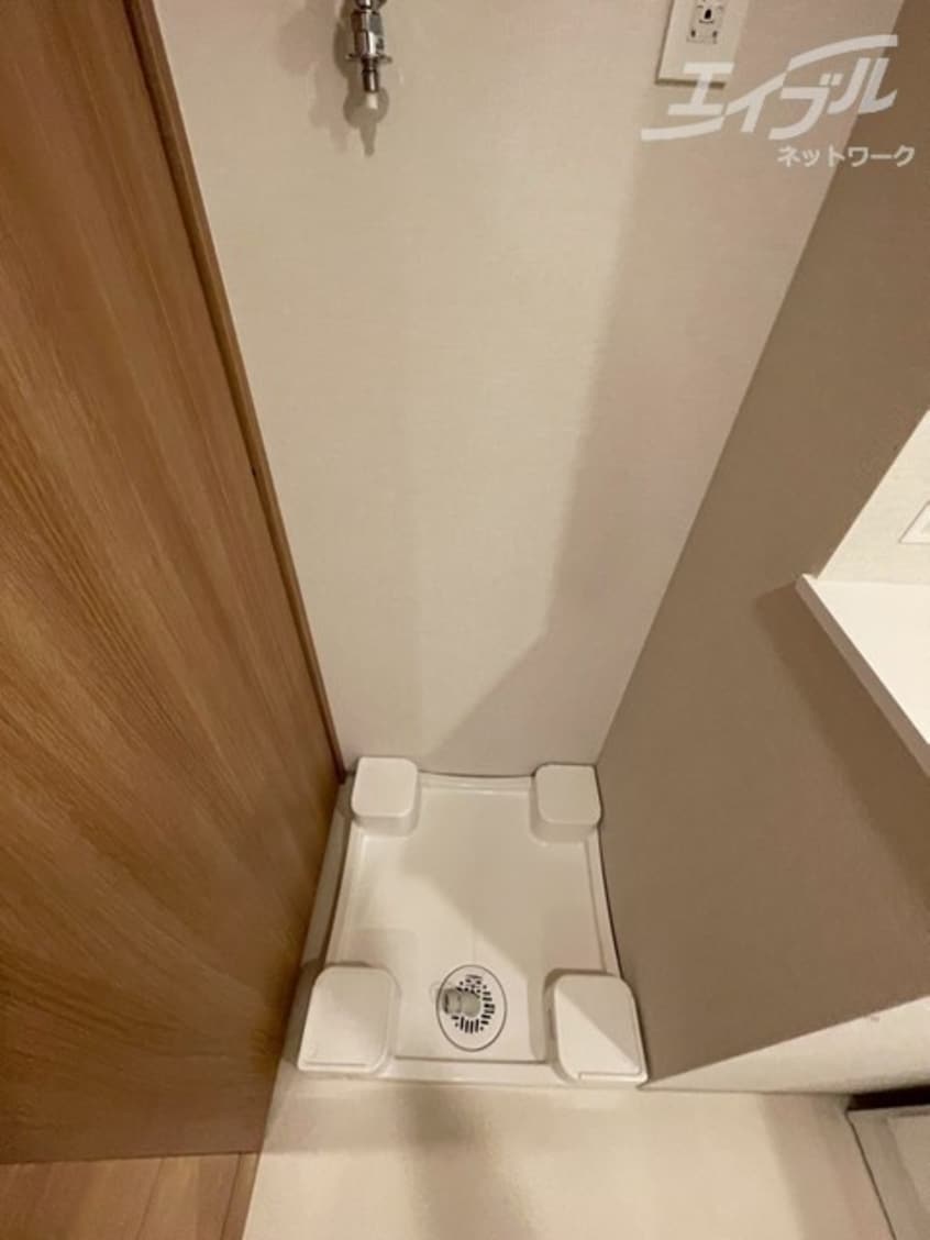 洗濯機置場です スプランディッド本町東DUE