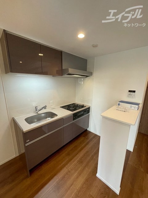 キッチンスペース広いです。 ロイジェント玉川