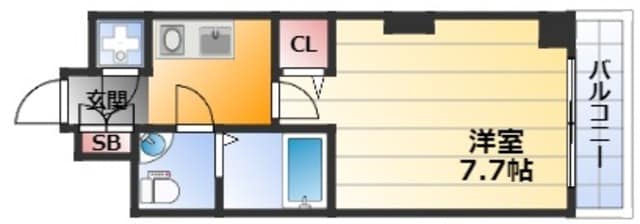 間取り図 セレニテ新大阪弐番館