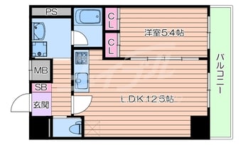 間取図 Dimus新大阪