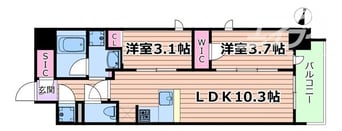 間取図 リビオメゾン新大阪