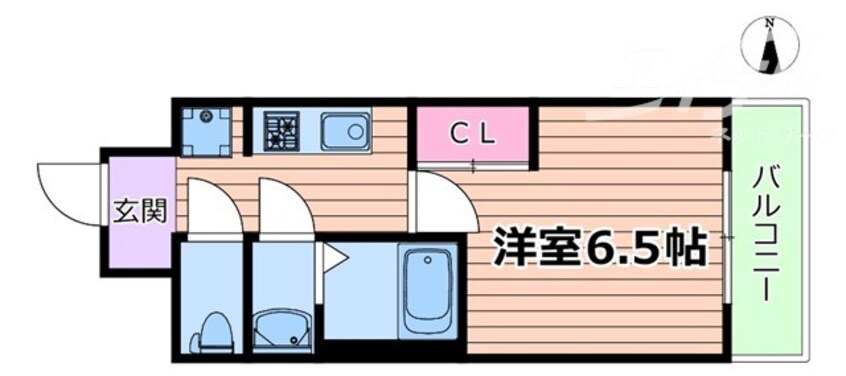 間取図 ブランシエスタ森ノ宮