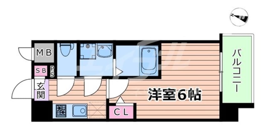 間取図 エスリード ザ・イーストレジデンス大阪城