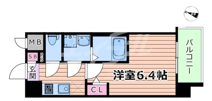 間取図 エスリード ザ・イーストレジデンス大阪城
