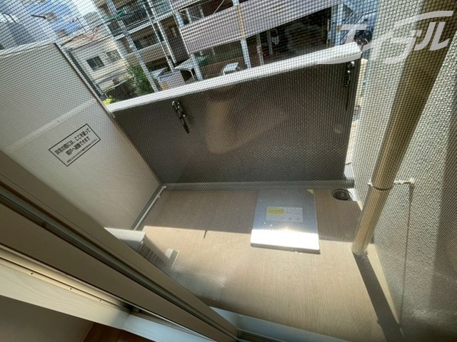 こちらバルコニーです エスリード ザ・イーストレジデンス大阪城