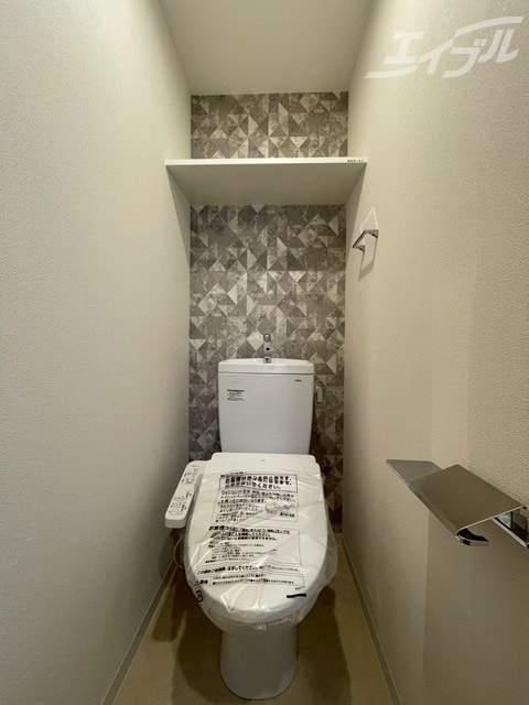 清潔感のあるトイレです エスリード ザ・イーストレジデンス大阪城