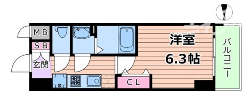 間取図 ソルテラス本庄西クレアスト