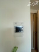 安心のモニター付きインターホン！ ソルテラス本庄西クレアスト