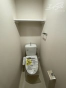 ウォシュレット付いてます。 ワールドアイ大阪城EASTⅢ