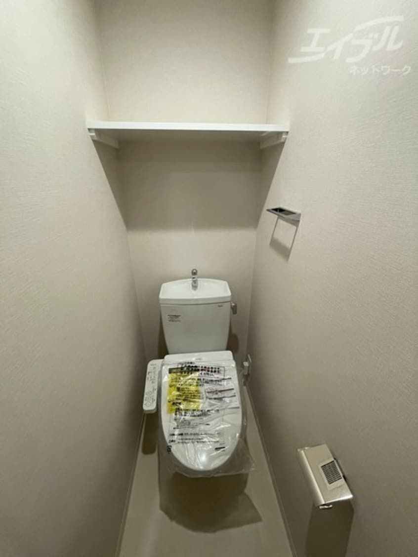 ウォシュレット付いてます。 ワールドアイ大阪城EASTⅢ