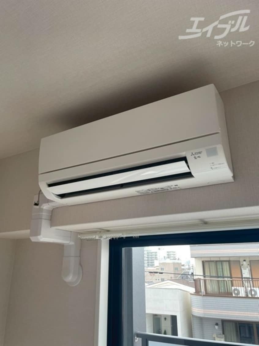 エアコン付いてます。 ワールドアイ大阪城EASTⅢ