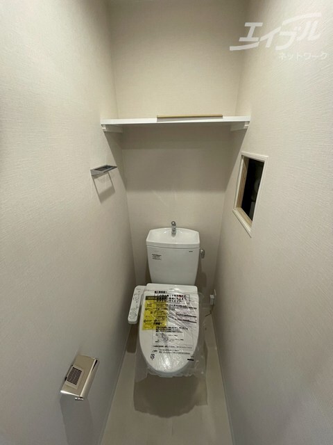 ウォシュレット付いてます。 ワールドアイ大阪城EASTⅢ