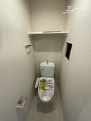 ウォシュレット付いてます。 ワールドアイ大阪城EASTⅢ