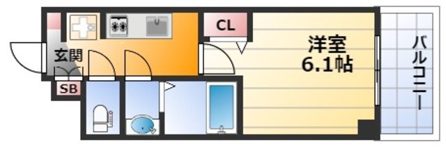 間取り図 プレサンス東三国駅前グランクラス