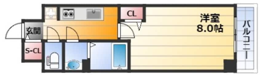 間取図 PHOENIX新大阪