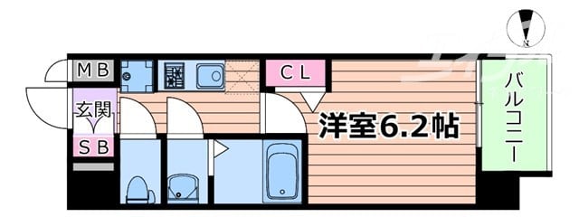 間取り図 プレサンス東三国エンブレイス