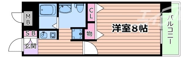 間取り図 アスリート新大阪II