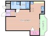 ＡＲＲＯＮＤＩＥＬ本庄東 1Rの間取り