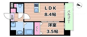 間取図 Luxe玉造南
