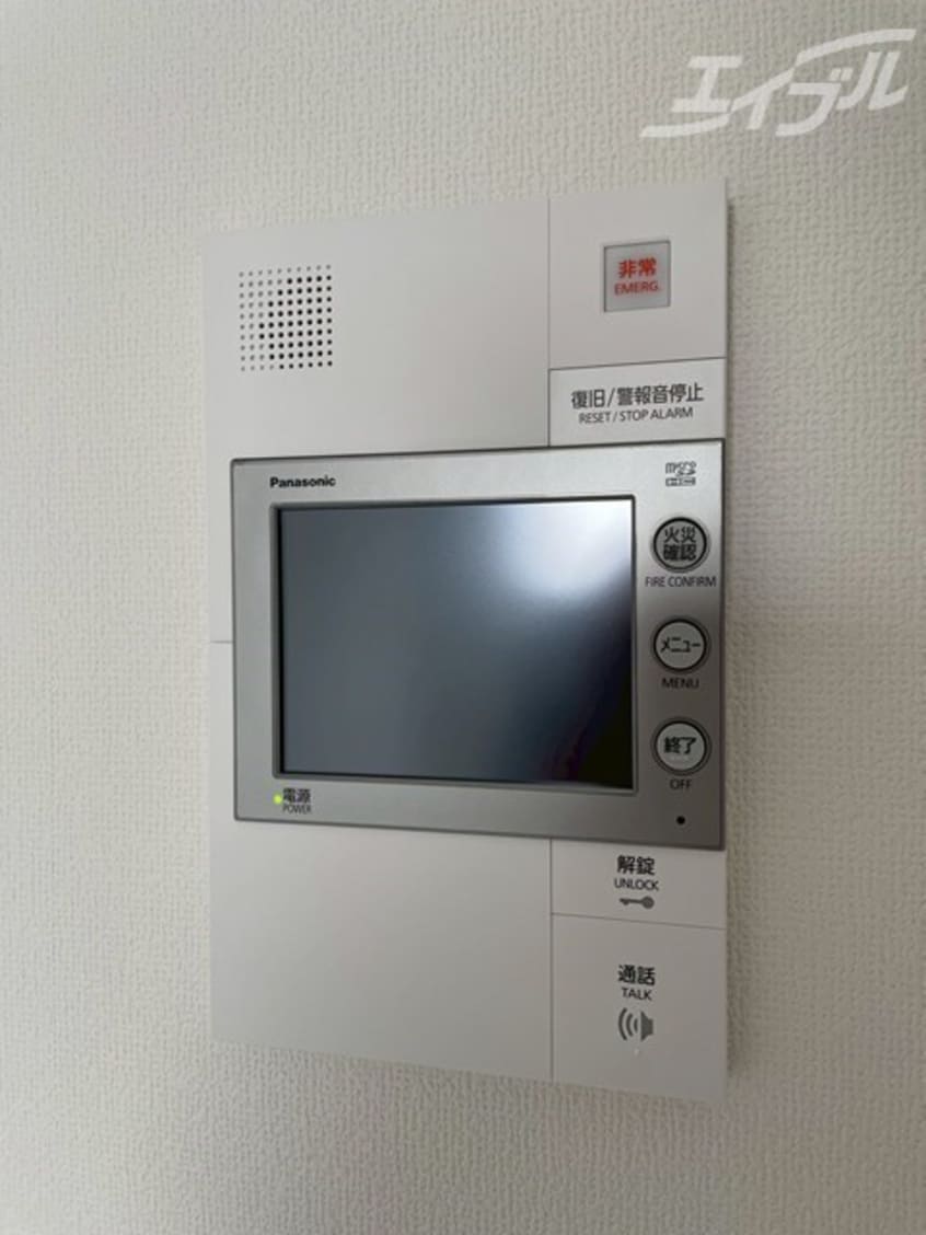 安心のモニター付きインターホン！ スワンズシティ大阪クレアスト