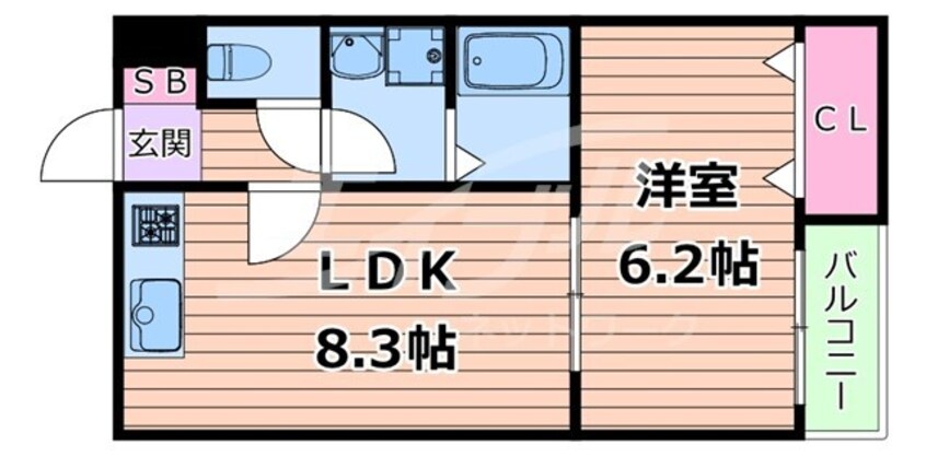 間取図 ロイヤルクォーターⅡ