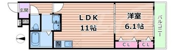 間取図 フジパレス　リュクス
