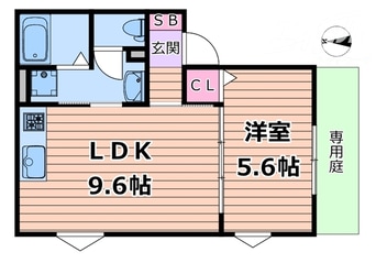 間取図 Jinパレス井高野