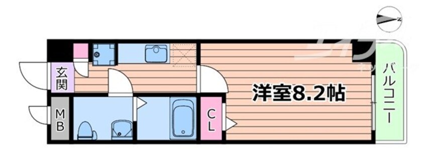 間取図 アーデン新大阪