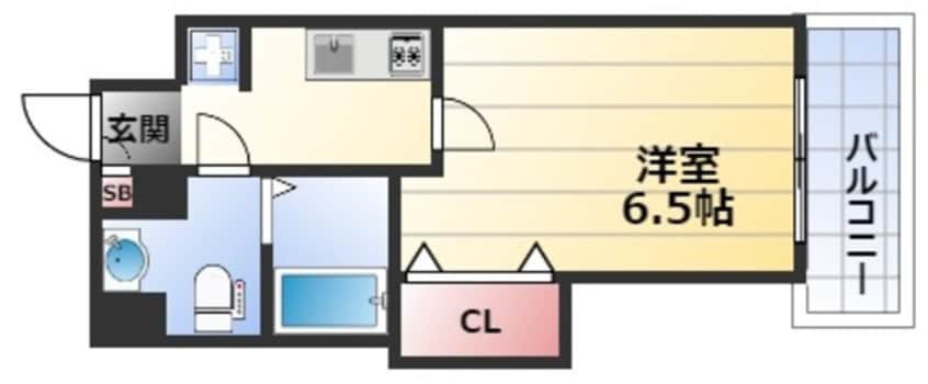 間取図 フレンシアノイエ東三国