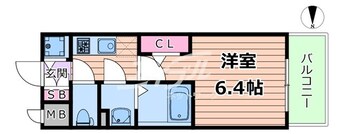 間取図 エスリード新大阪ザ・プレミアWEST