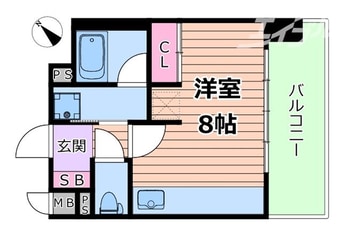 間取図 ジオエント梅田北リバーフロント
