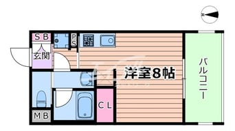 間取図 パークフラッツ東三国