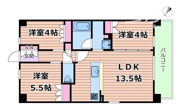 間取り図 アーバンパーク淡路