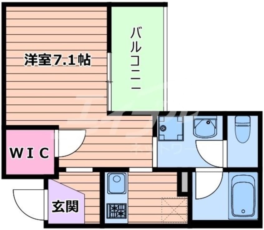 間取図 ウェルスクエア都島