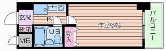 間取図 エスリード北梅田第２