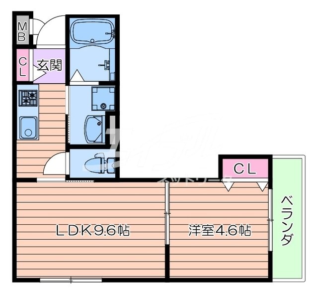 間取り図 ブリーゼ城東