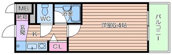 間取図 エスリード梅田新道第2