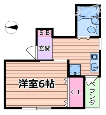 間取図 新城ビル