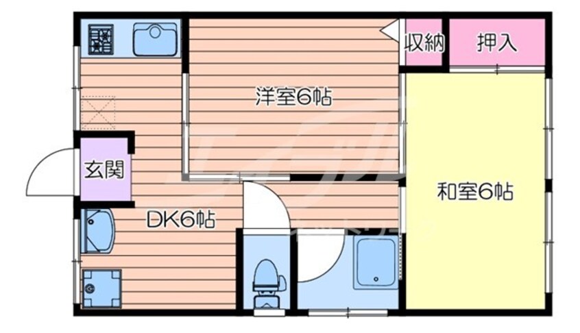 間取図 大鳩マンション