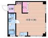 八千代マンション 1Rの間取り