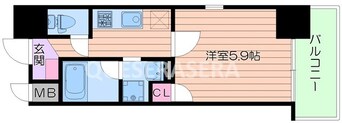 間取図 プリマヴェーラ南森町