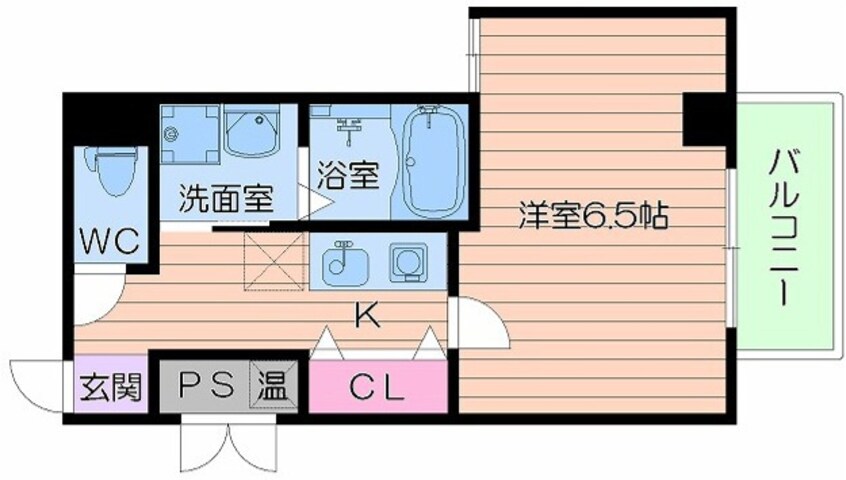 間取図 NOB西梅田