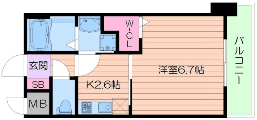 間取図 S-FORT福島La Luna