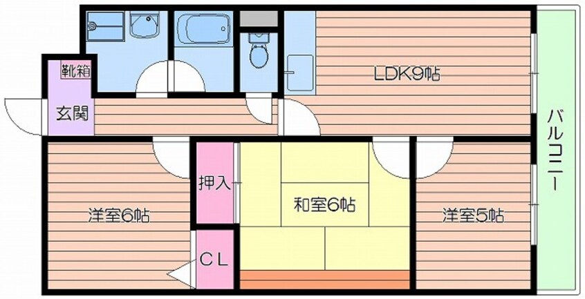 間取図 城北ハイム